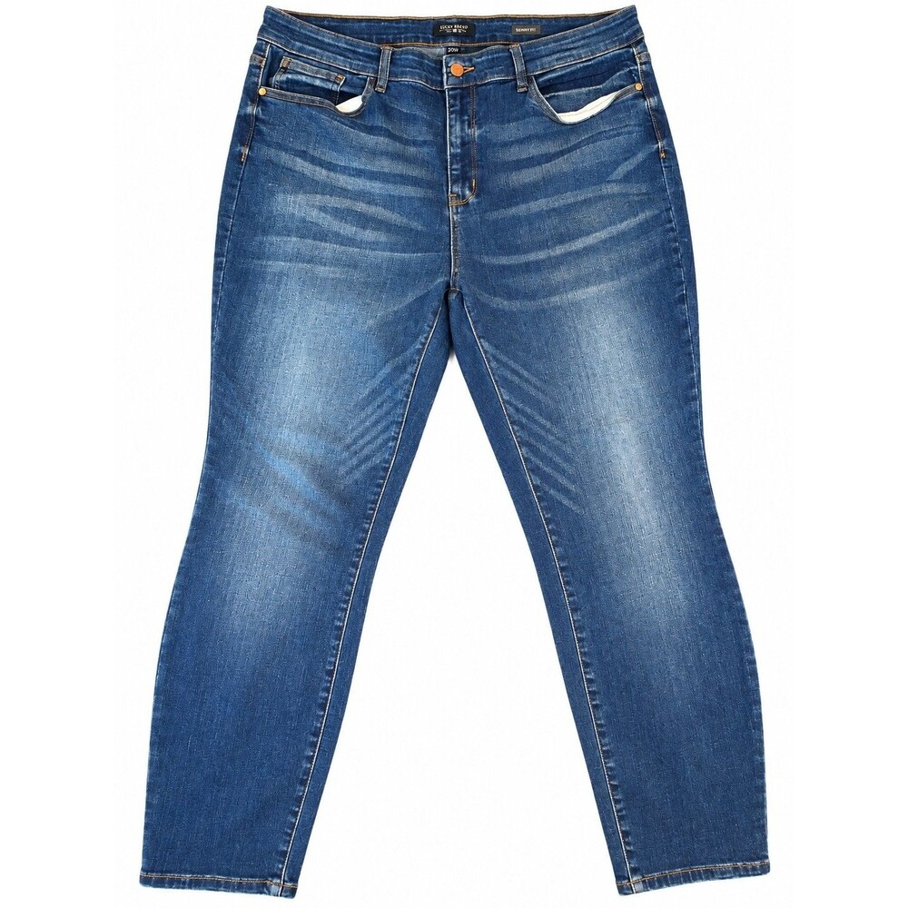 Judy Blue Women’s 20W Skinny Jeans Medium Wash Stretch Denim